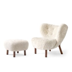 FÅTÖLJ + PALL LITTLE PETRA 