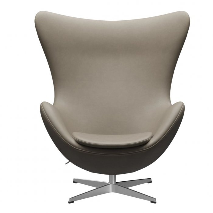 FÅTÖLJ ÄGGET LÄDER