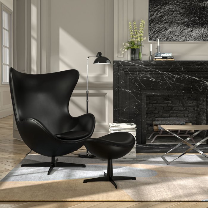 FOTPALL ÄGGET LÄDER