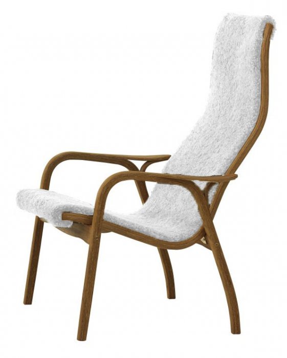LAMINO Fåtölj, ek