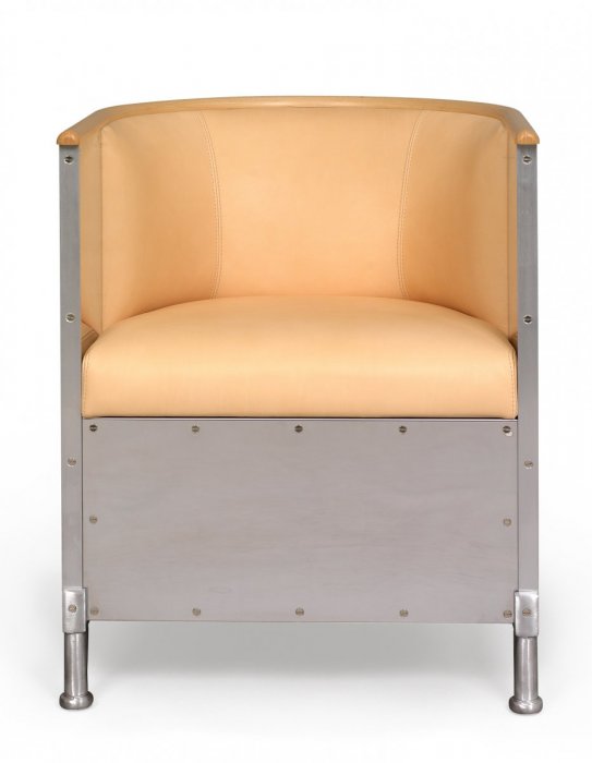 Fåtölj THESELIUS ALUMINIUM, blank