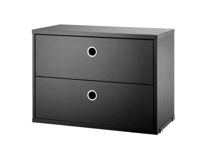 STRING 30 SKÅP/2 LÅDOR GRÅ