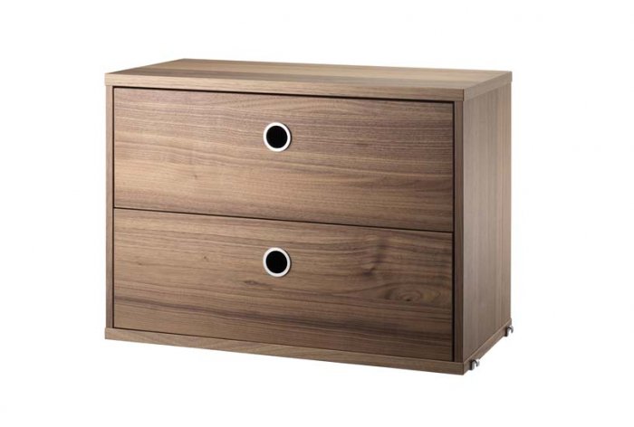 STRING 30 SKÅP/2 LÅDOR GRÅ