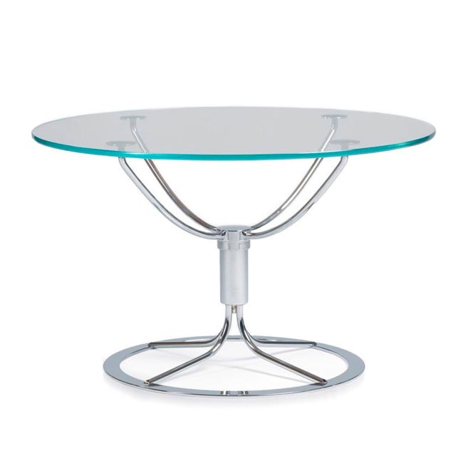 Soffbord JETSON transparent glas