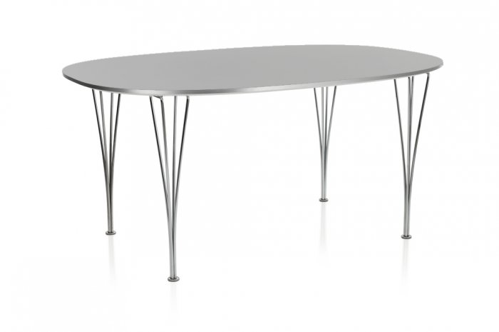 Matbord SUPERELLIPS B611 grå