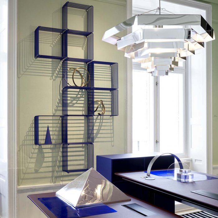 TRÅDHYLLA PANTON WIRE - SINGLE, SMALL