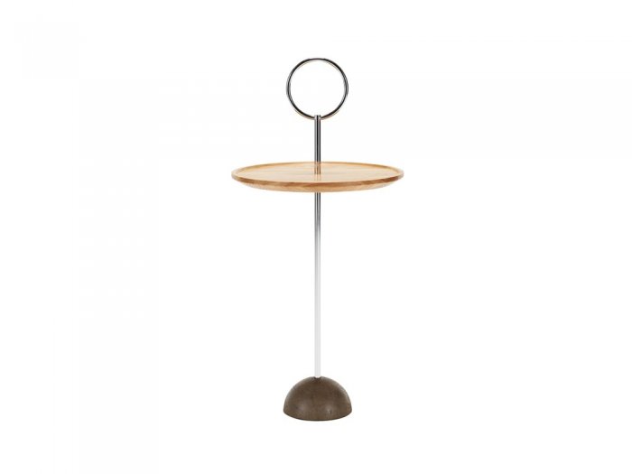 Sidobord LOLLIPOP massiv ek